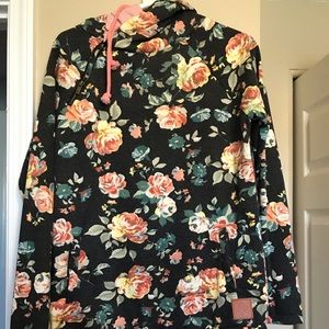 Mindy Mae’s Market Floral Doublehood SZ L